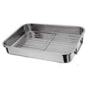 ALUMINIUM LARGE ROASTING,43*32*7 CM