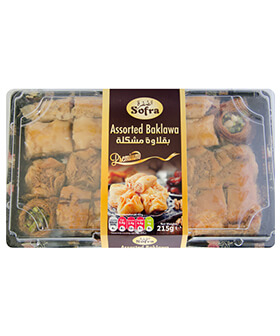 ASSORTED BAKLAWA,215GM