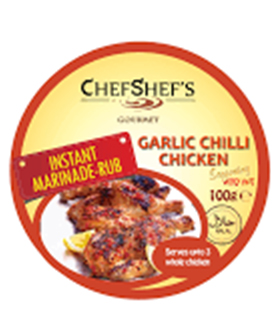 CHEFSHEF GARLIC CHILLI CHICKEN,100gm