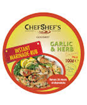 CHEFSHEF GARLIC HERB,100gm