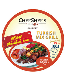 CHEFSHEF TURKISH MIX GRILL,100GM