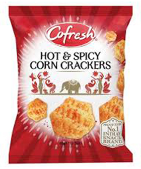 COFRESH HOT N SPICY CRACKERS,