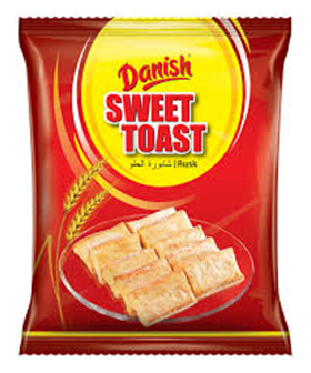 DANISH SWEET TOAST,350GM