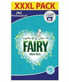 FAIRY NON BIO 90 WASH,90W