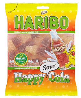 HARIBO SOUR COLA,100gm