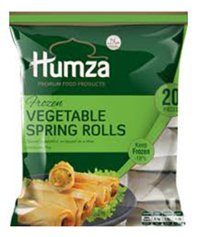 HUMZA VEGETABLE SPRING ROLLS,20PC