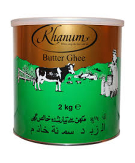 KHANUM PURE GHEE 2KG,2 kg