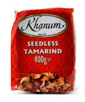 KHANUM SEEDLES TAMARIND,400gm