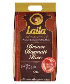 LAILA BROWN BASMATI , 5kg