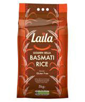 LAILA GOLDEN SELLA BASMATI,10kg