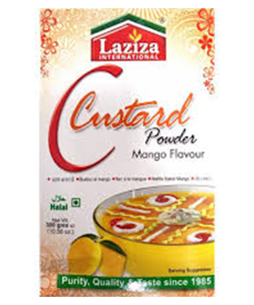 LAZIZA CUSTARD POWDER MANGO ,