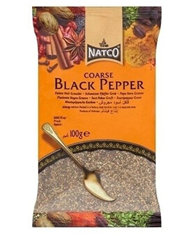 NATCO BLK PEPPER COARSE,100GM