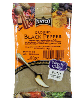 NATCO BLACK PEPPER POWDER,400gm