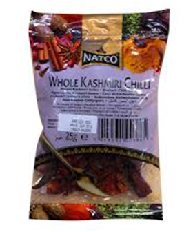 NATCO KASMIRI CHILI WHOLE,25gm