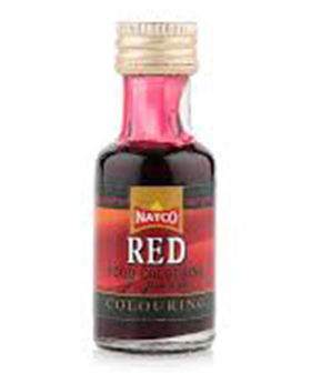 NATCO RED FOOD COLOUR,28ML