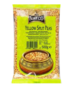 NATCO YELLOW SPLIT PEAS,500GM