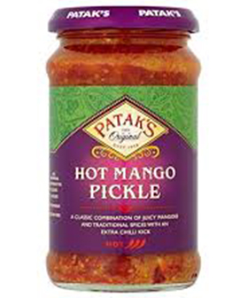 PATAKS HOT MANGO PICKLE,283gm