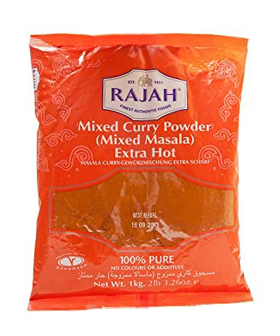 RAJAH MIXED CURRY MILD ,1KG