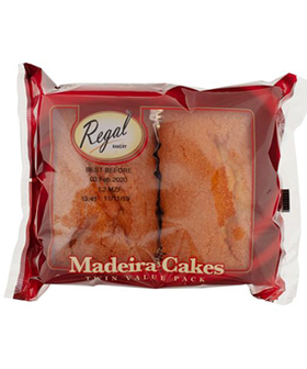 REGAL TWIN MADEIRA CAKES ,TWIN