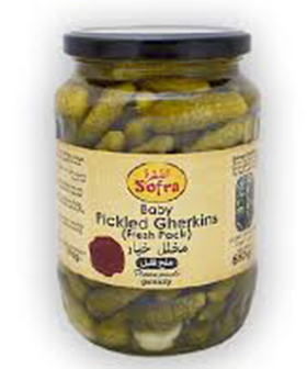 SOFRA BABY GHERKINS,350GM