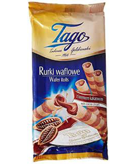 TAGO WAFER ROLLS ,160GM