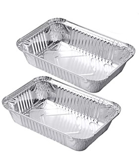 TAKE WAY FOIL CONTAINERS,6PC