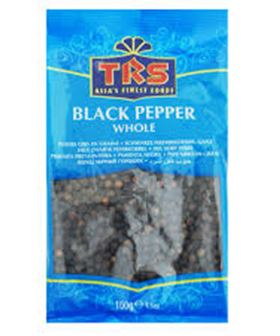 TRS BLACK PEPPER WHOLE,100GM