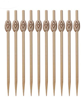 WOODEN COCKTAIL STICKS,100PC